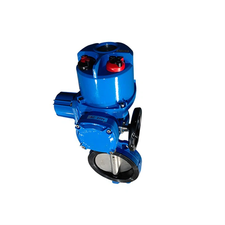 Automatic 90 Degree Actuator Butterfly Valve