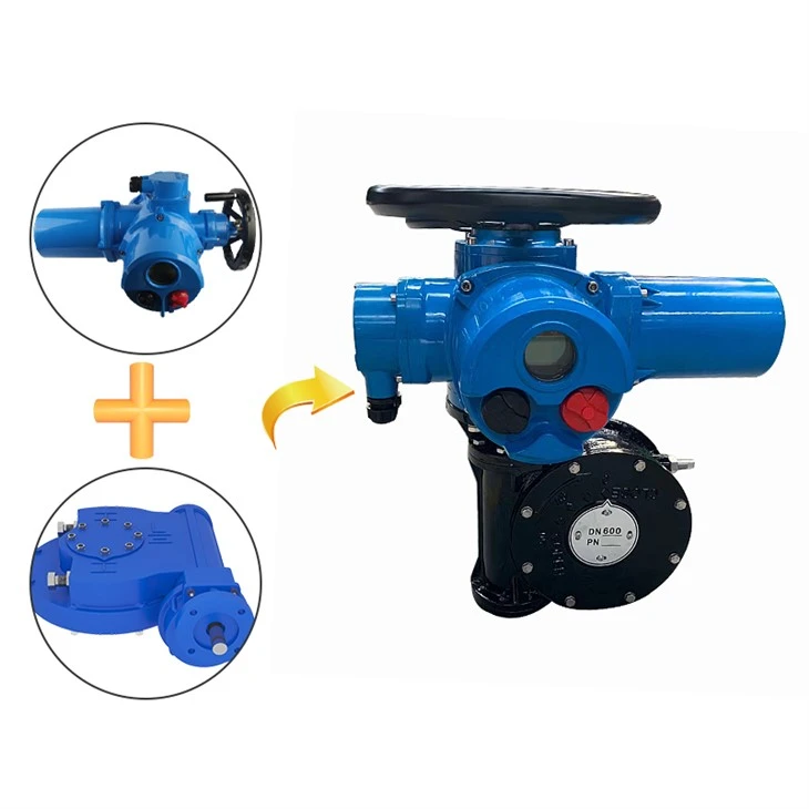 Part-turn Intelligent Electric Actuator With Gearbox