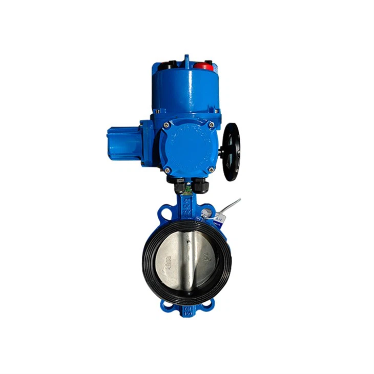 Automatic 90 Degree Actuator Butterfly Valve