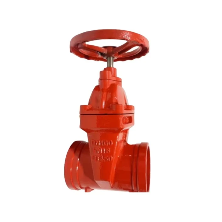 Groove Non Rising Stem Soft Seal Gate Valve